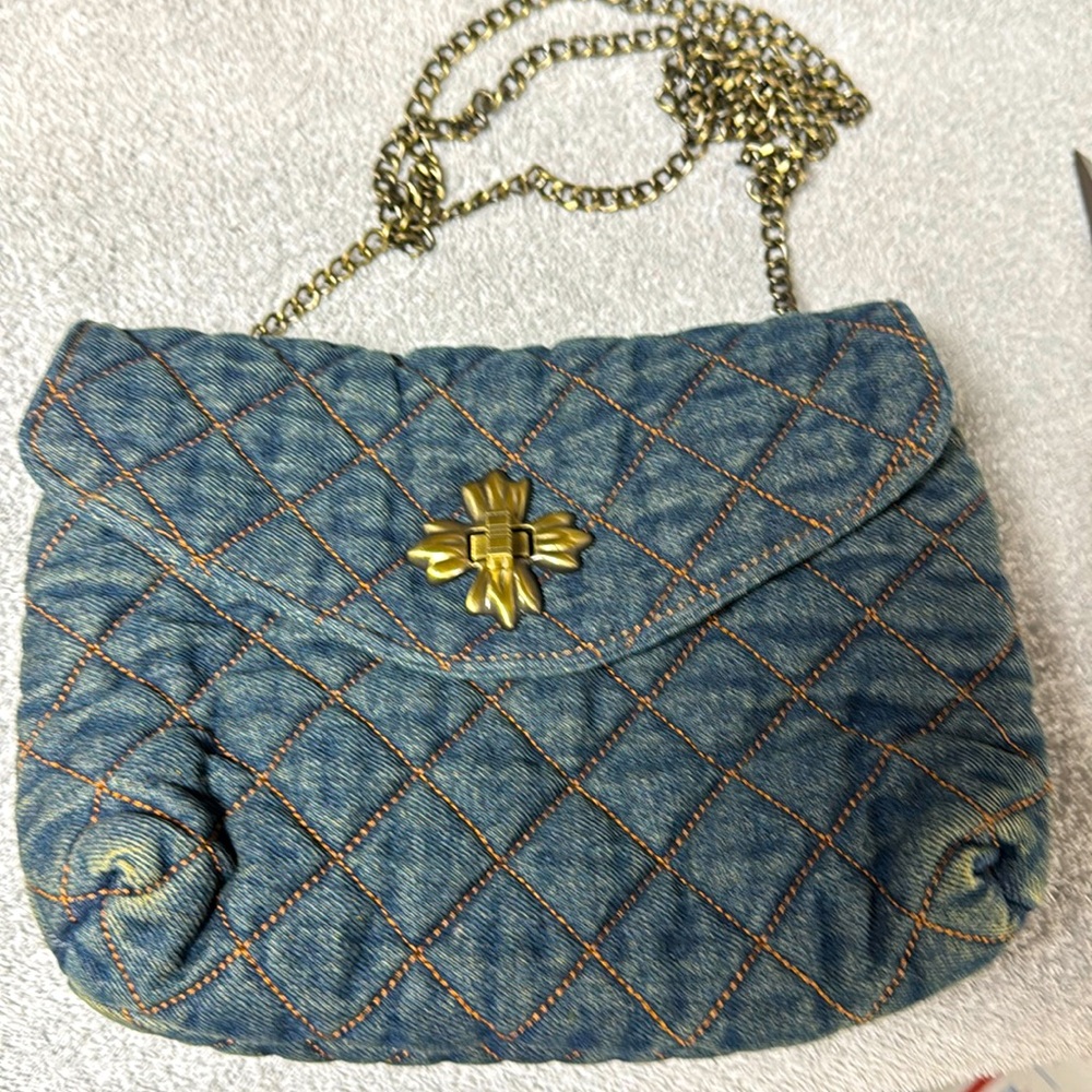 Patricia Nash denim bag